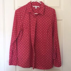 Long sleeve Lauren Conrad blouse
